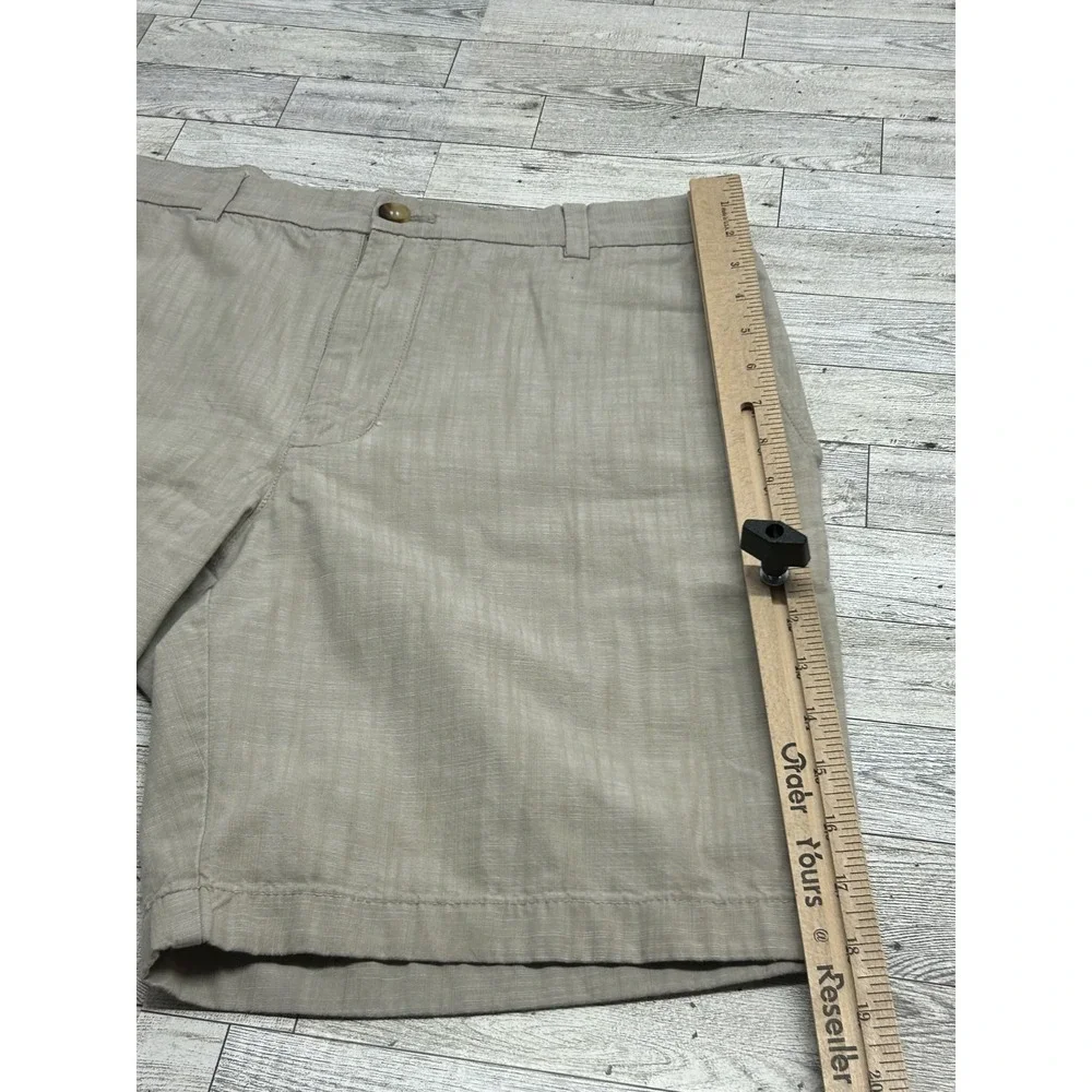Vineyard Vines Stretch Breaker Khaki Shorts Mens 34 Golf‎ Pockets 100% Cotton